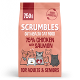 Trockenfutter für Katzen mit Lachs